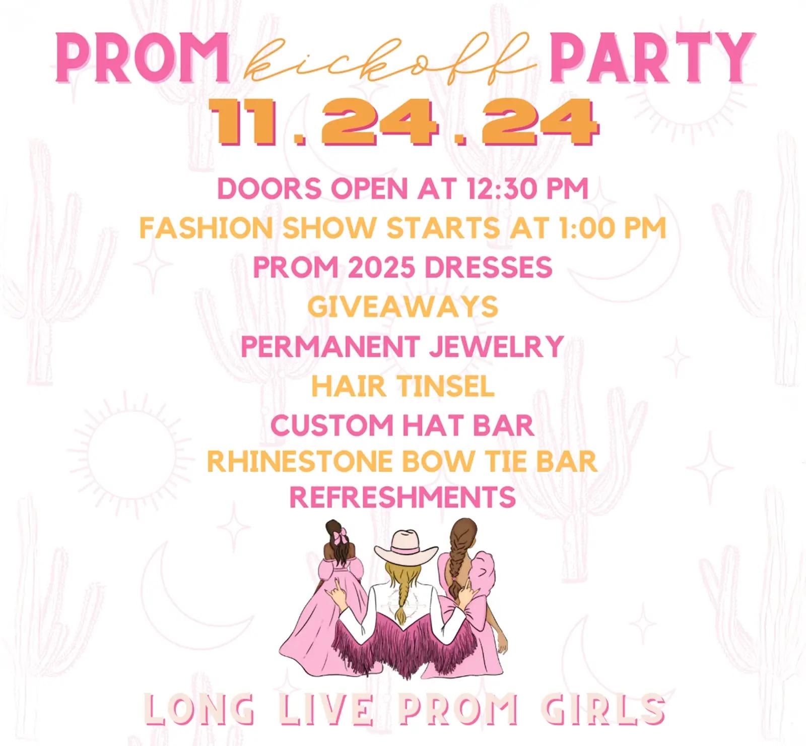 Prom Kickoff Party