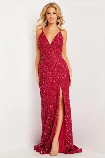 Jovani #JVN36437 #0 Raspberry thumbnail