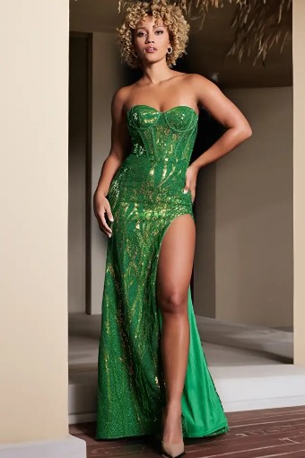 Jovani #JVN38598 #1 Green thumbnail