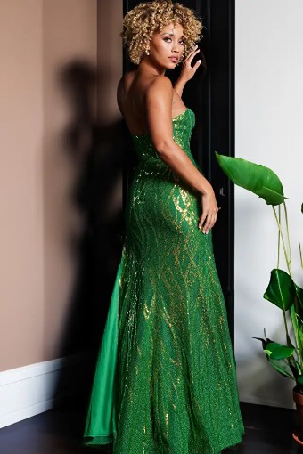 Jovani #JVN38598 #0 Green thumbnail