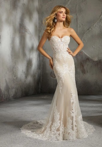 Morilee #8278IR #0 Ivory/Nude thumbnail