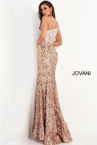 Jovani #JVN06469 #8 Silver/Café thumbnail