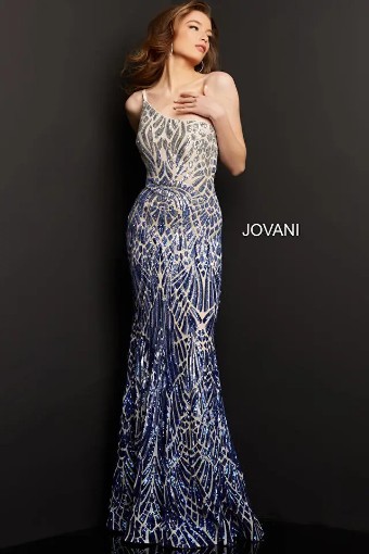 Jovani #JVN06469 #5 Silver/Café thumbnail