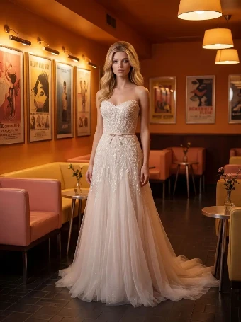 Randy Fenoli #Lydia #0 Ivory/Ivory thumbnail