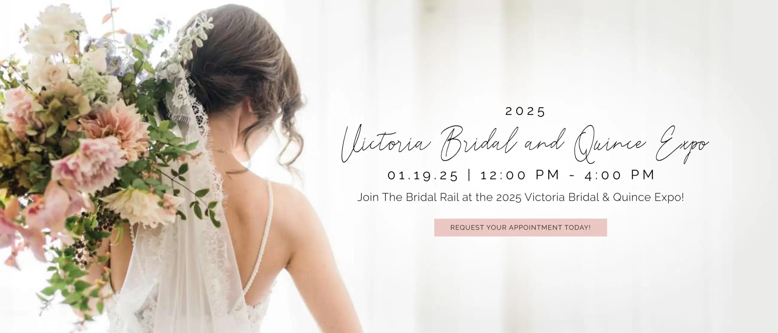 victoria bridal and quince expo banner