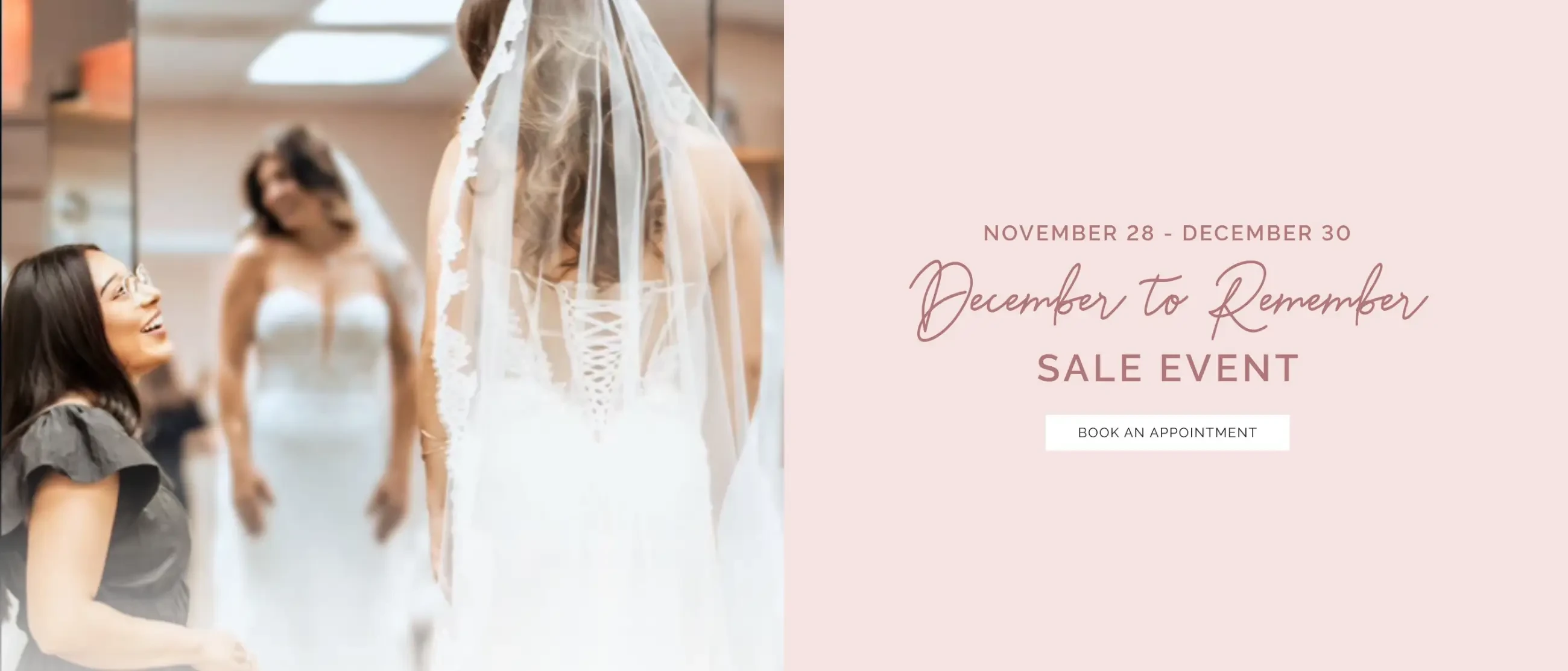 December to Remember Sale Event Banner