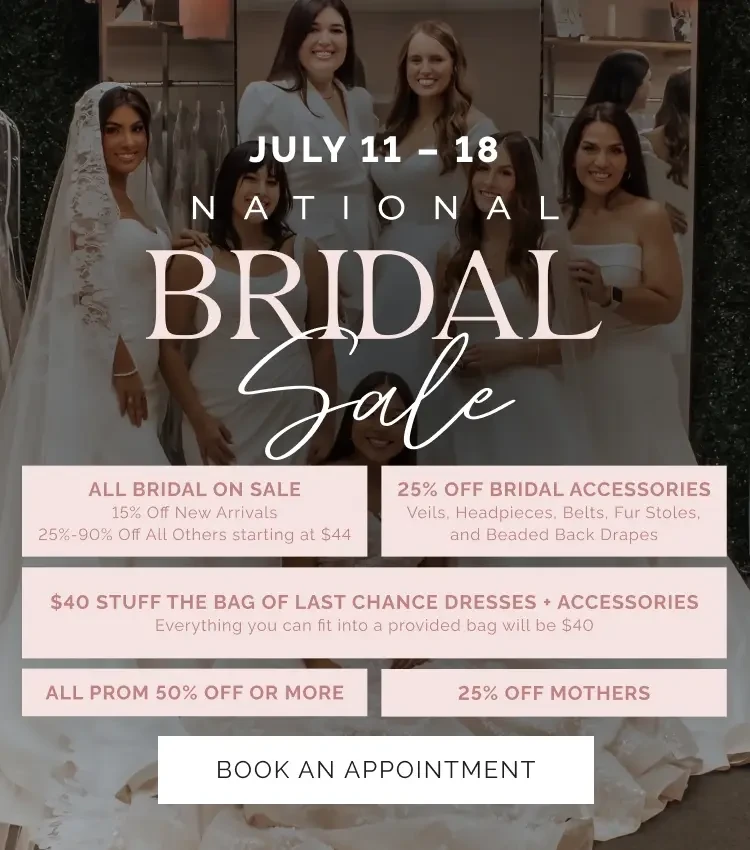 National Bridal Sale Event Mobile Banner