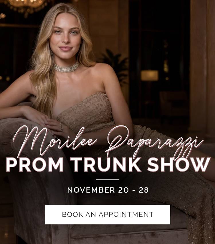 morilee prom trunk show 2026 banner